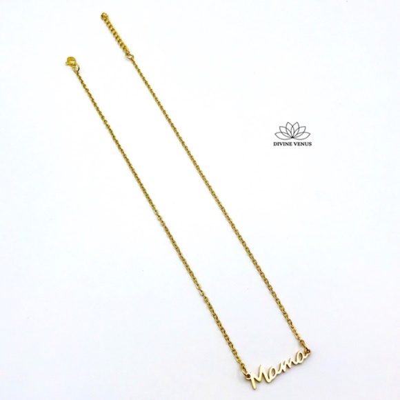 Mama Necklace | Stainless Steel | Handmade w/ Love - Picture 2 of 7